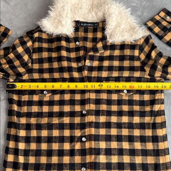 🎯NWOT For Love And Lemons Yellow Black Size Small - Picture 16 of 16